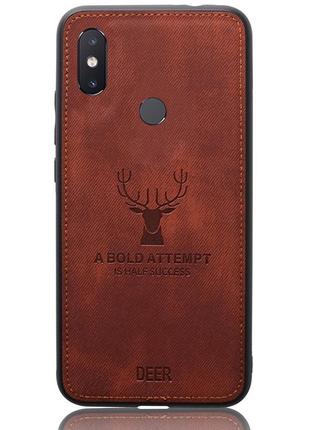 Чехол Deer Case для Xiaomi Mi 8 SE Brown