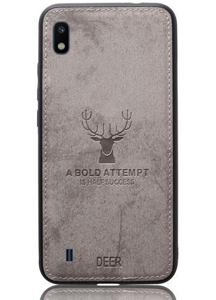 Чехол Deer Case для Samsung Galaxy A10 Grey