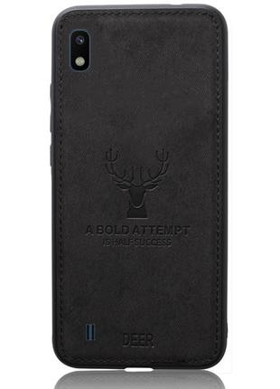 Чехол Deer Case для Samsung Galaxy A10 Black