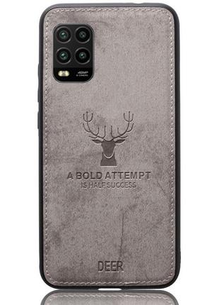 Чехол Deer Case для Xiaomi Mi 10 Lite Grey