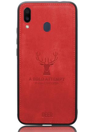 Чехол Deer Case для Samsung Galaxy M20 Red