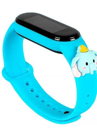 Ремешок Cartoon Strap для Xiaomi Mi Band 5 / 6 Elephant