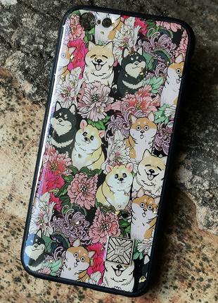 Чехол Epoxy Case для Apple iPhone 6 / 6S Dogs