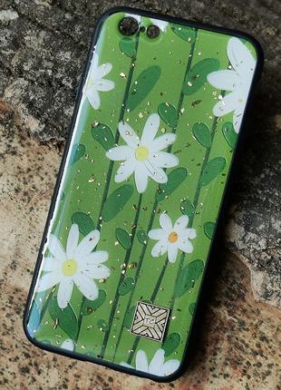 Чехол Epoxy Case для Apple iPhone 6 / 6S Chamomile