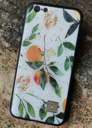 Чехол Epoxy Case для Apple iPhone 6 Plus / 6S Plus Peaches