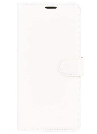 Чехол-книжка Litchie Wallet для Samsung Galaxy Note 20 White
