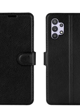 Чехол-книжка Litchie Wallet для Samsung Galaxy A32 Black
