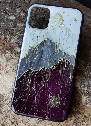 Чехол Epoxy Case для Apple iPhone 11 Pro Rose Mountain