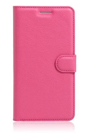Чехол-книжка Litchie Wallet для Xiaomi Redmi Note 5 Rose