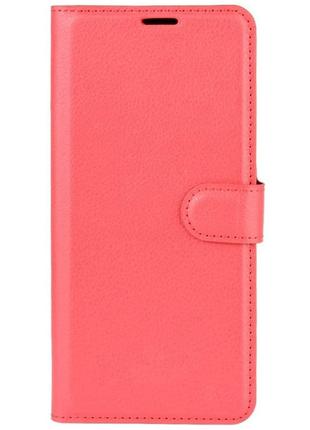 Чехол-книжка Litchie Wallet для Samsung Galaxy Note 20 Red