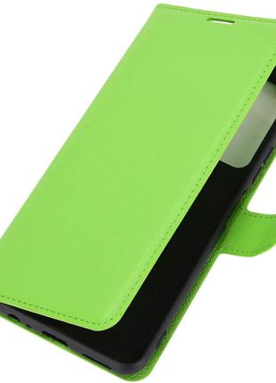 Чехол-книжка Litchie Wallet для Huawei P Smart 2021 Green