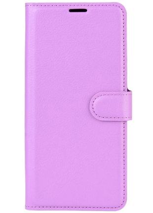 Чехол-книжка Litchie Wallet для Samsung Galaxy Note 20 Violet