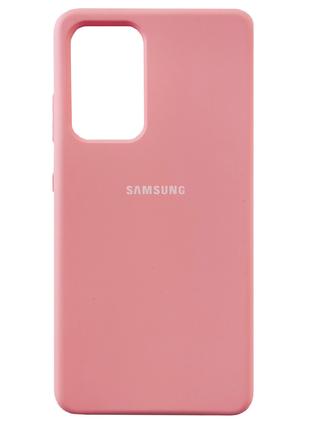 Чехол Silicone Case для Samsung Galaxy A52 Light Pink