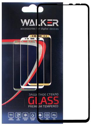 Защитное стекло Walker 3D Full Glue для Xiaomi Mi Mix 3 Black