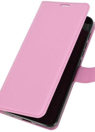Чехол-книжка Litchie Wallet для Motorola Moto G9 Play Pink