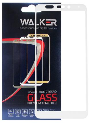 Защитное стекло Walker 3D Full Glue для Xiaomi Redmi 5 White
