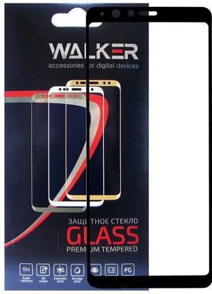 Защитное стекло Walker 3D Full Glue для Samsung Galaxy A8 Star...