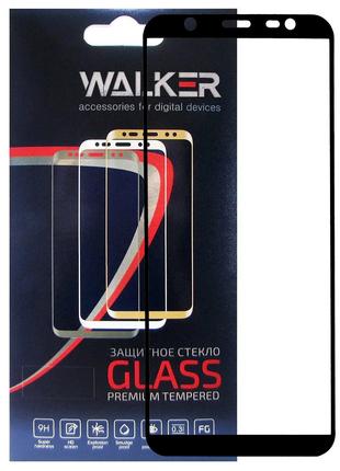 Защитное стекло Walker 3D Full Glue для Samsung J810 Galaxy J8...