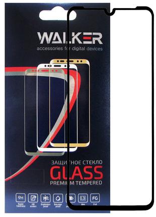 Защитное стекло Walker 3D Full Glue для Xiaomi Mi 9 Black