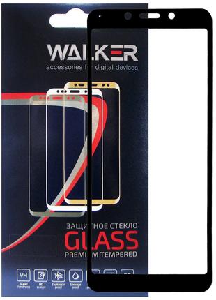 Защитное стекло Walker 3D Full Glue для Xiaomi Redmi 6 / 6A Black