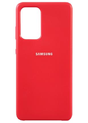 Чехол Silicone Case для Samsung Galaxy A52 Red