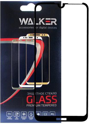 Защитное стекло Walker 3D Full Glue для Huawei Y7 2019 / Y7 Pr...