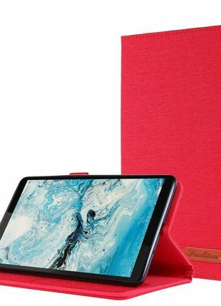 Чехол Cloth Pattern Case для Lenovo Tab M7 Red