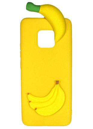 Чехол Cartoon Case 3D Huawei Mate 20 Pro Бананы