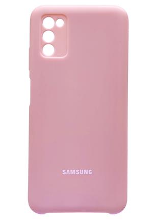 Чехол Silicone Case Samsung Galaxy A03S Light Pink
