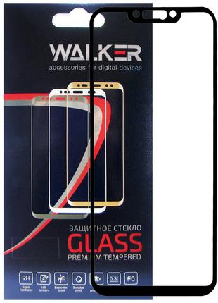 Защитное стекло Walker 3D Full Glue для Huawei Nova 3 / 3i Black