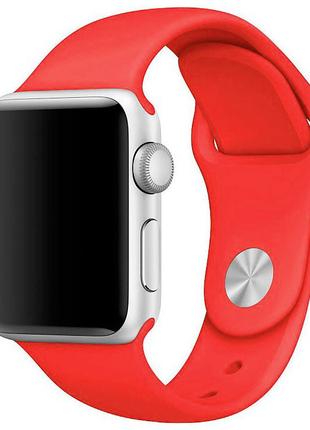 Ремешок Silicone Band Apple Watch 42 / 44 mm S / M Red