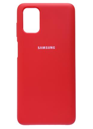 Чехол Silicone Case Samsung Galaxy M31S Red
