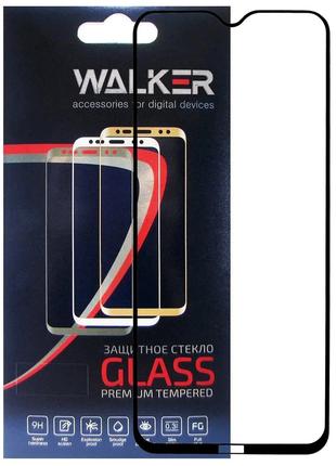 Защитное стекло Walker 3D Full Glue для Xiaomi Redmi Note 8 Black