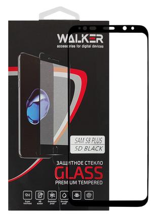 Защитное стекло Walker 5D Full Glue Samsung Galaxy S8 Plus Black