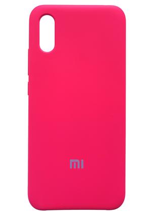 Чехол Silicone Case Xiaomi Redmi 9A Rose Red