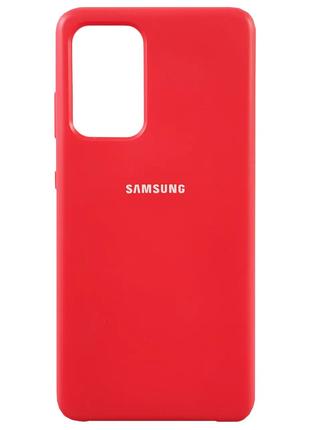 Чехол Silicone Case Samsung Galaxy A72 Red