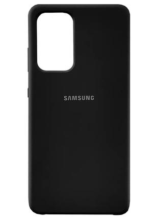 Чехол Silicone Case Samsung Galaxy A72 Black