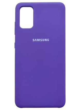 Чехол Silicone Case Samsung Galaxy A41 Violet
