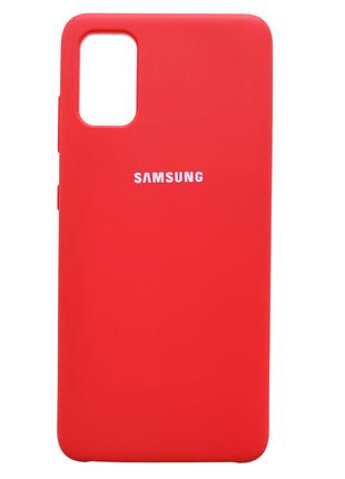 Чехол Silicone Case Samsung Galaxy A41 Red