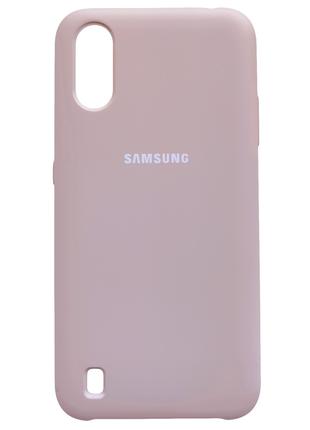 Чехол Silicone Case Samsung Galaxy A01 Nude