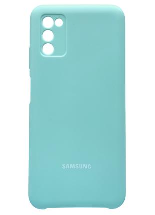 Чехол Silicone Case Samsung Galaxy A03S Turquoise