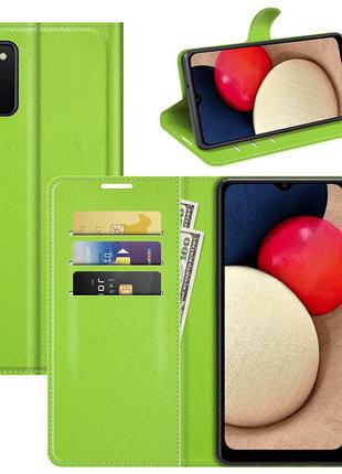 Чехол-книжка Litchie Wallet Samsung Galaxy A03S Light Green