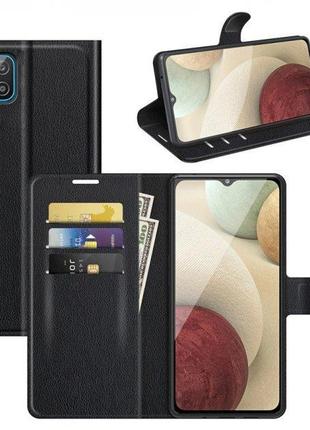 Чехол-книжка Litchie Wallet Samsung Galaxy A22 Black