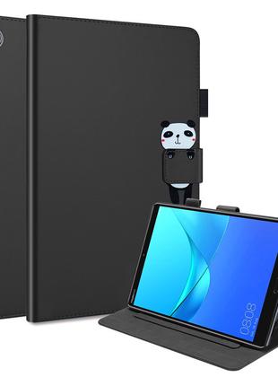 Чехол-книжка Animal Wallet Huawei MediaPad M5 10.8 Panda Черный