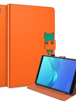 Чехол-книжка Animal Wallet Huawei MediaPad M5 10.8 Frog Оранжевый