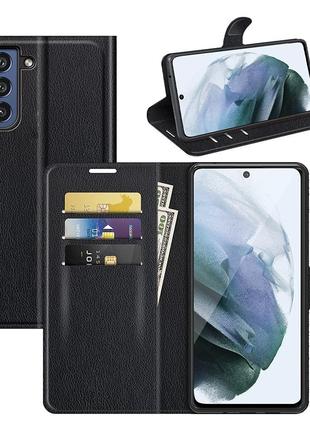 Чехол-книжка Litchie Wallet Samsung Galaxy S22 Black