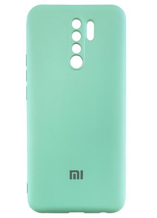 Чехол New Silicone Case Xiaomi Redmi 9 Mint