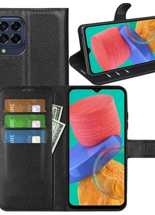 Чехол-книжка Litchie Wallet Samsung Galaxy M33 5G Black