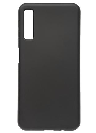 Чехол Full Silicone Case Samsung A750 Galaxy A7 2018 black
