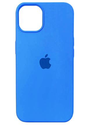 Чехол Silicone Full Cover Apple iPhone 14 Royal Blue